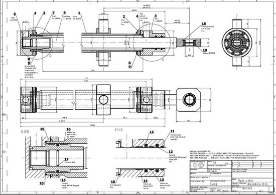 Hidraulikus munkahengerek tervezése - Hydrek Kft.